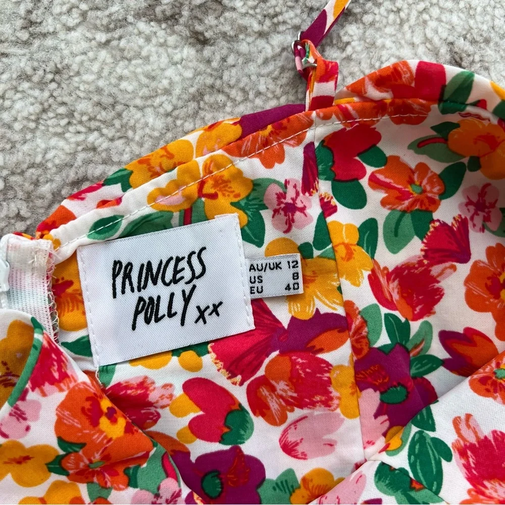 princess polly floral dress - Picture 2 of 2